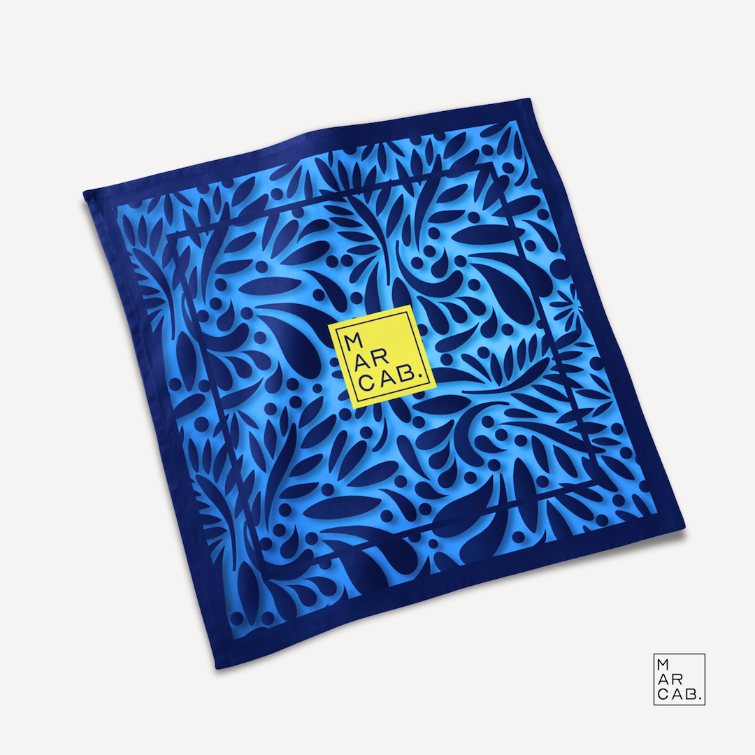Cuadrado Azul Amarillo