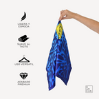 Cuadrado Azul Amarillo