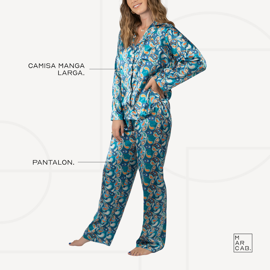 Blue Paisley