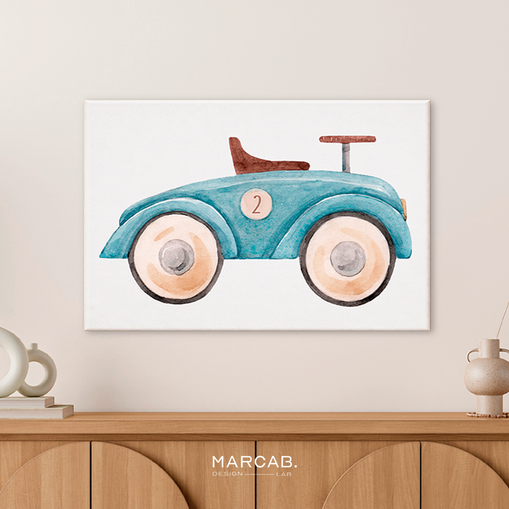 Blue Baby Stroller