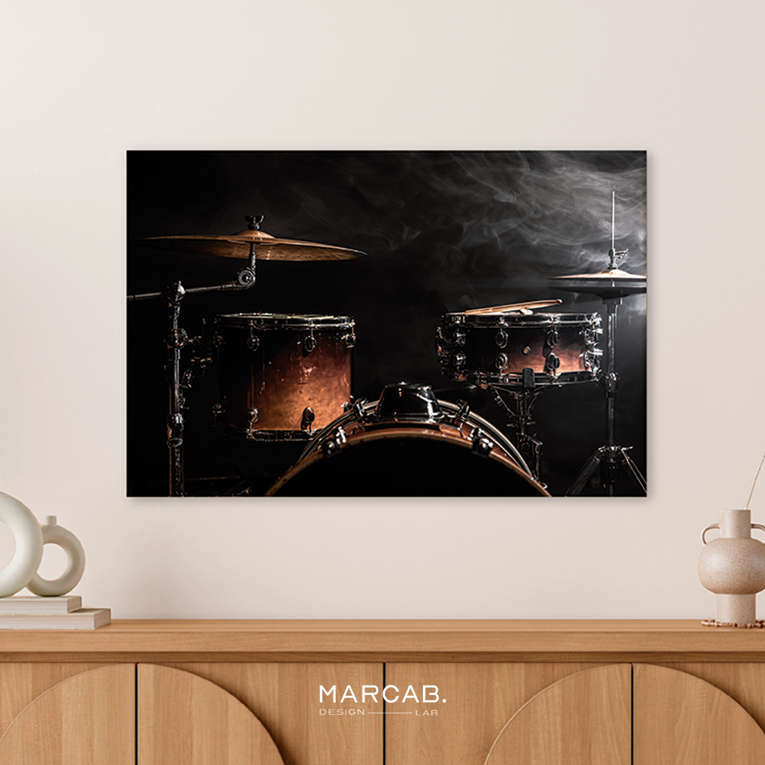 Drum kit dark