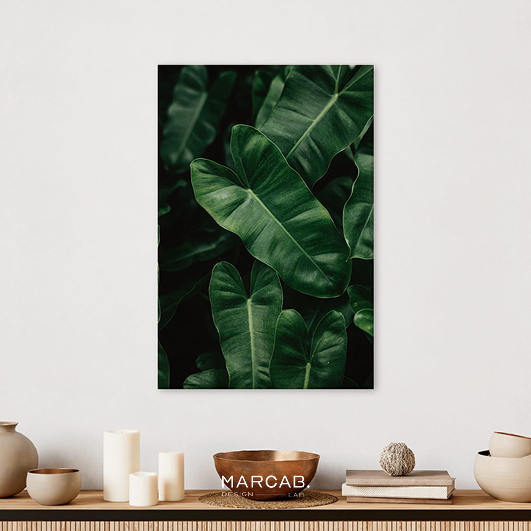 Green monstera