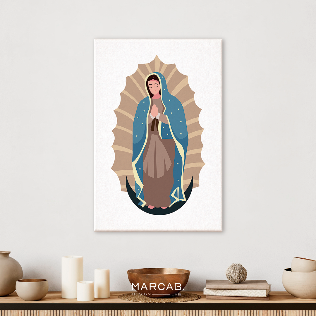 Ilustracion Virgen de Guadalupe