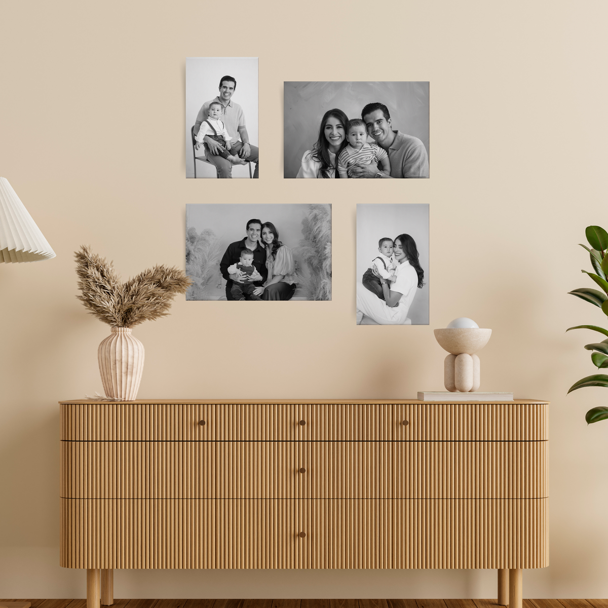 Set Layout 4 cuadros personalizados