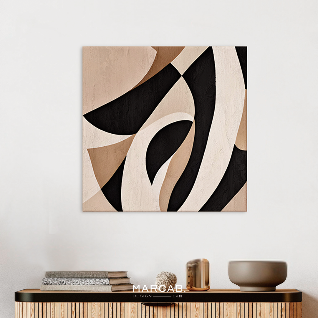 Modern geometric abstract