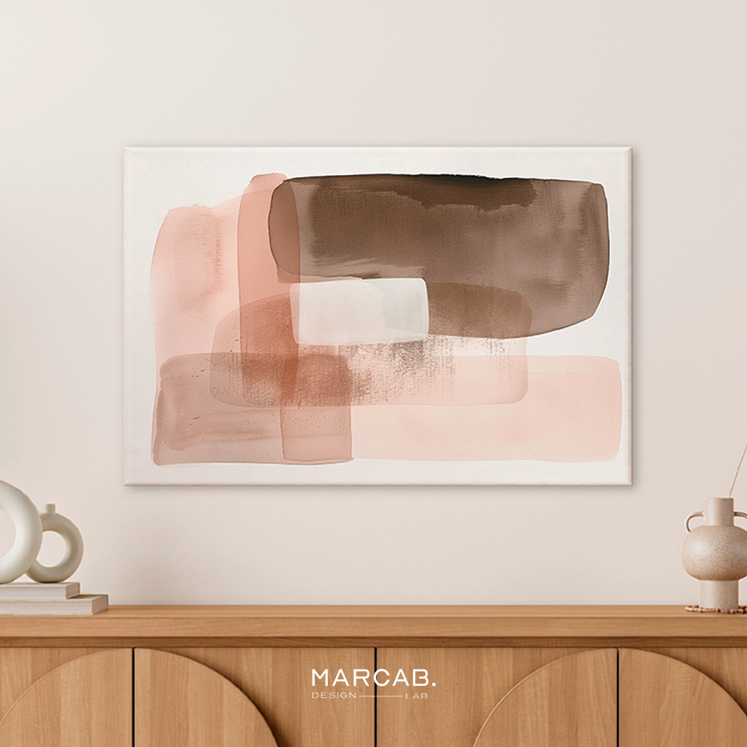Nordic minimalist watercolor