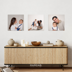 Set 3 Cuadros Personalizados