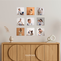 Set 9 Cuadros Personalizados