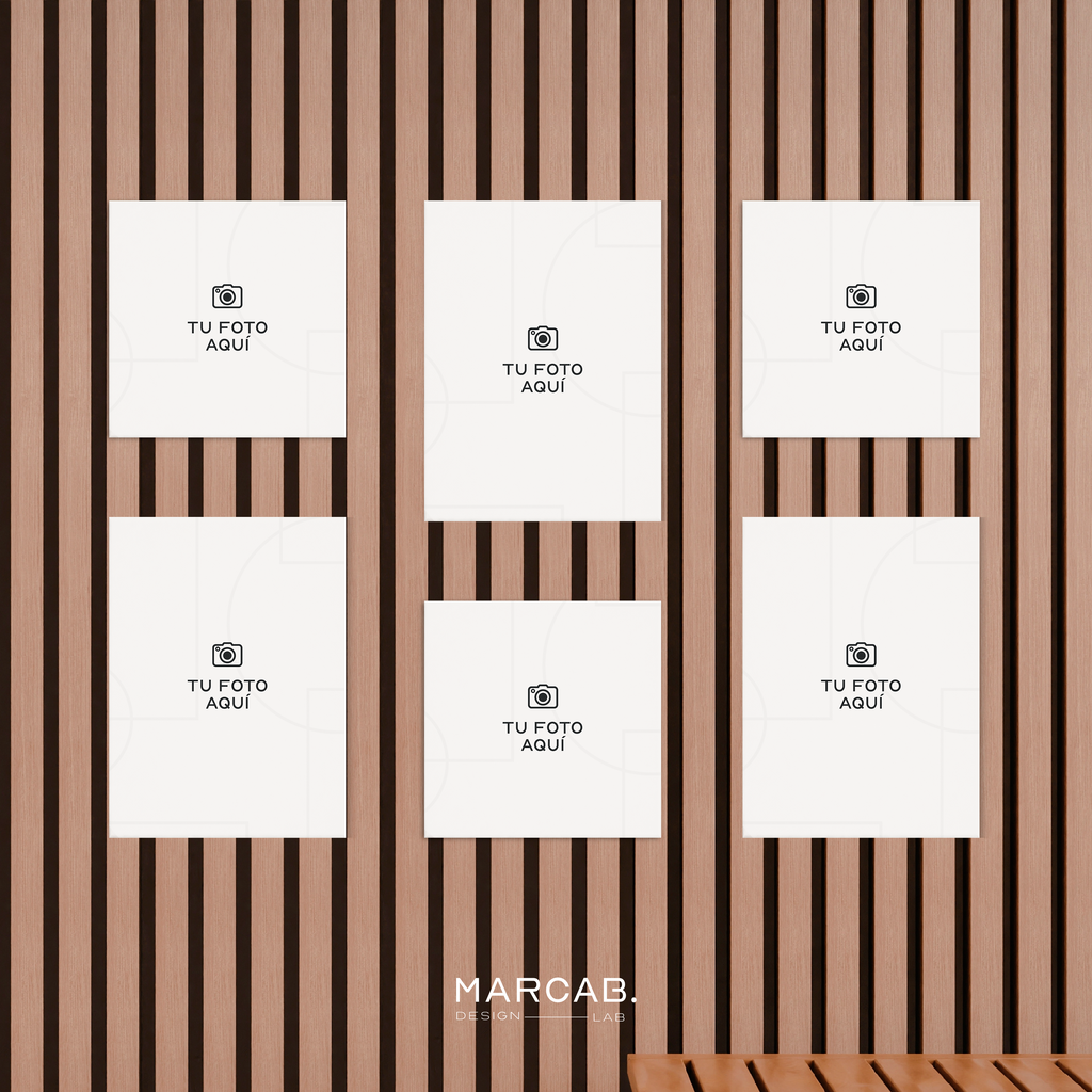 Set Layout 6 cuadros personalizados