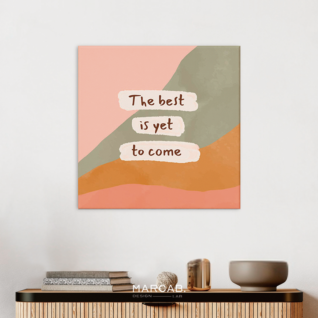 The best is yet to come