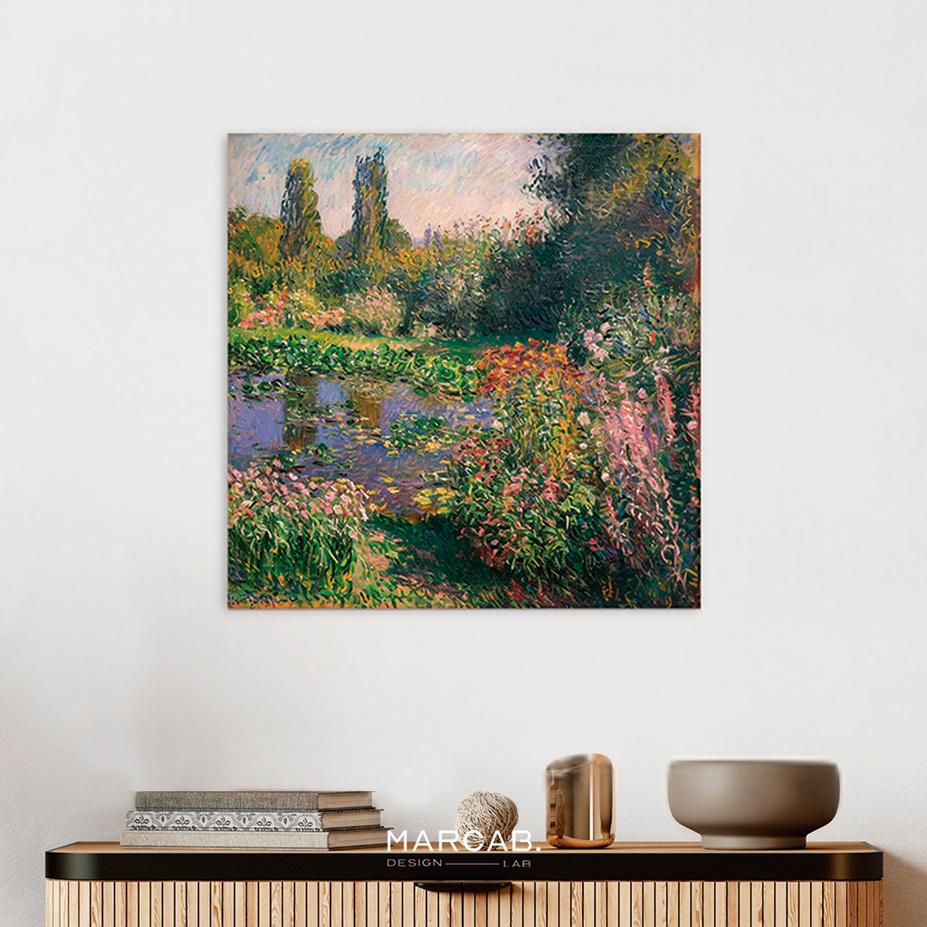 Un rincon del jardin de Montgeron