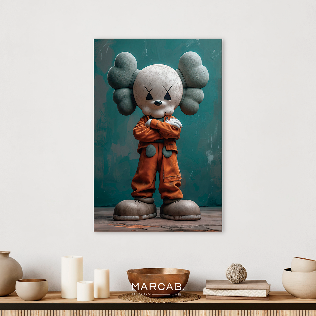 Urban Kaws toy art